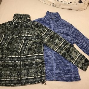 (2) Columbia Fleece Jackets | Zipper Pockets